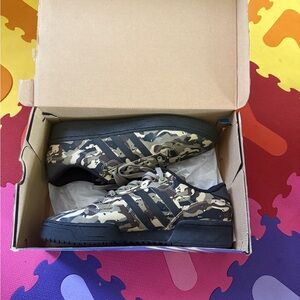 adidas Originals Camouflage Sneakers - Black and Cream